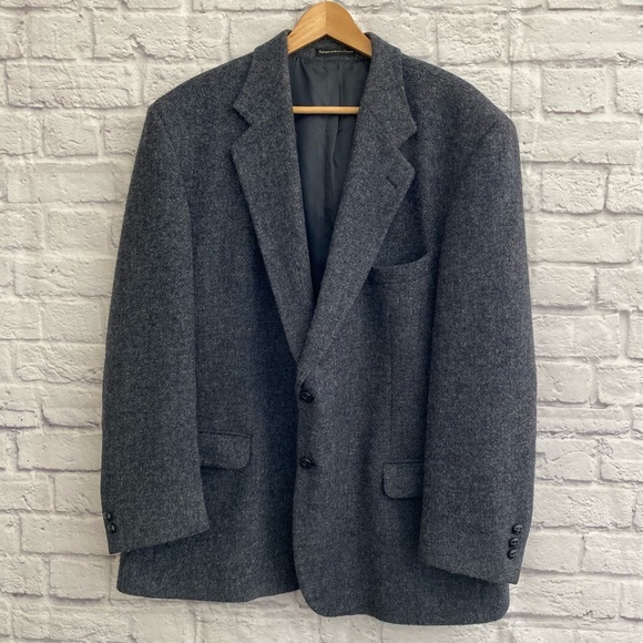 harris tweed Other - HARRIS TWEED Hand Woven Wool Blazer Suit Jacket